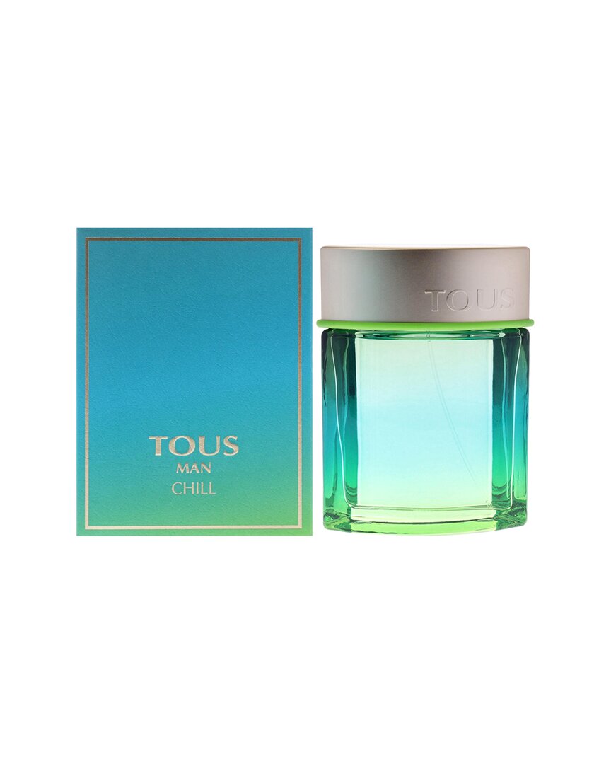 Tous Men's 3.4oz Man Chill Edt Spray