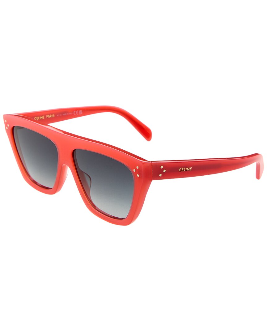 Celine Women's Cl40256i 58mm Sunglasses In Red