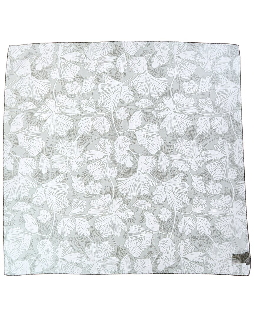 Brunello Cucinelli Floral-printed Square Silk Scarf
