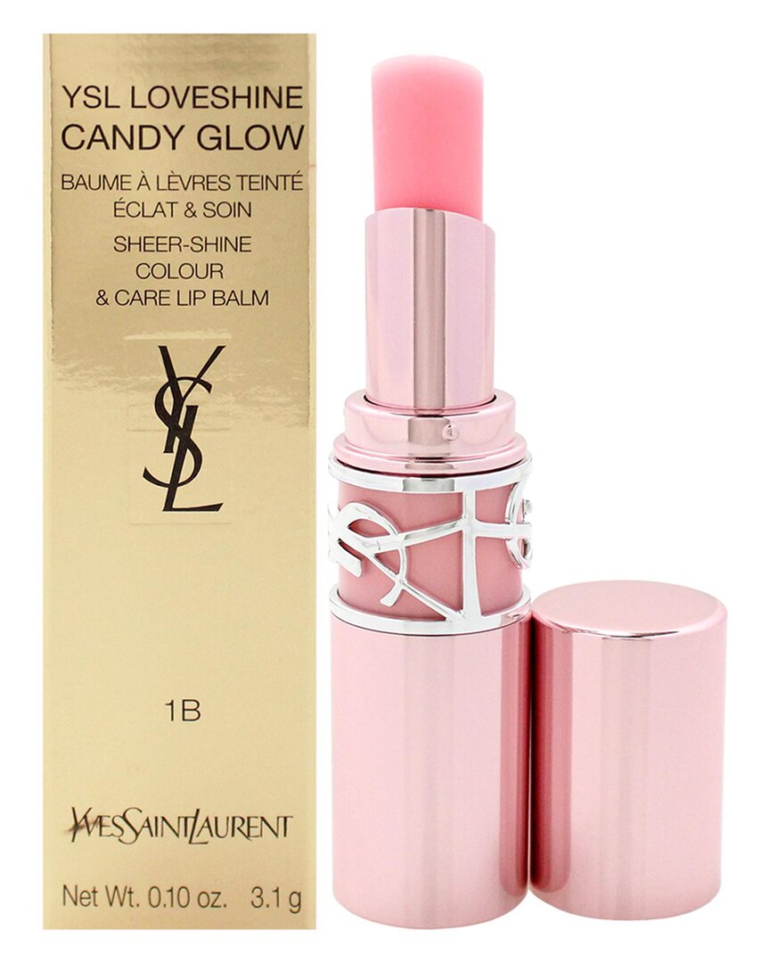 Saint Laurent Yves  0.10oz 1b Pink Sunrise Loveshine Candy Glow Lip Balm