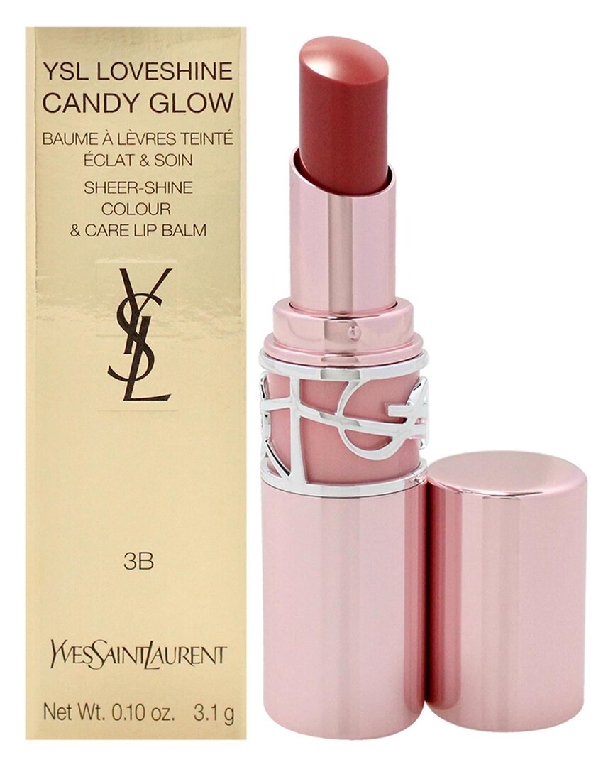 Saint Laurent Yves  0.10oz 3b Rosewood Blush Loveshine Candy Glow Lip Balm