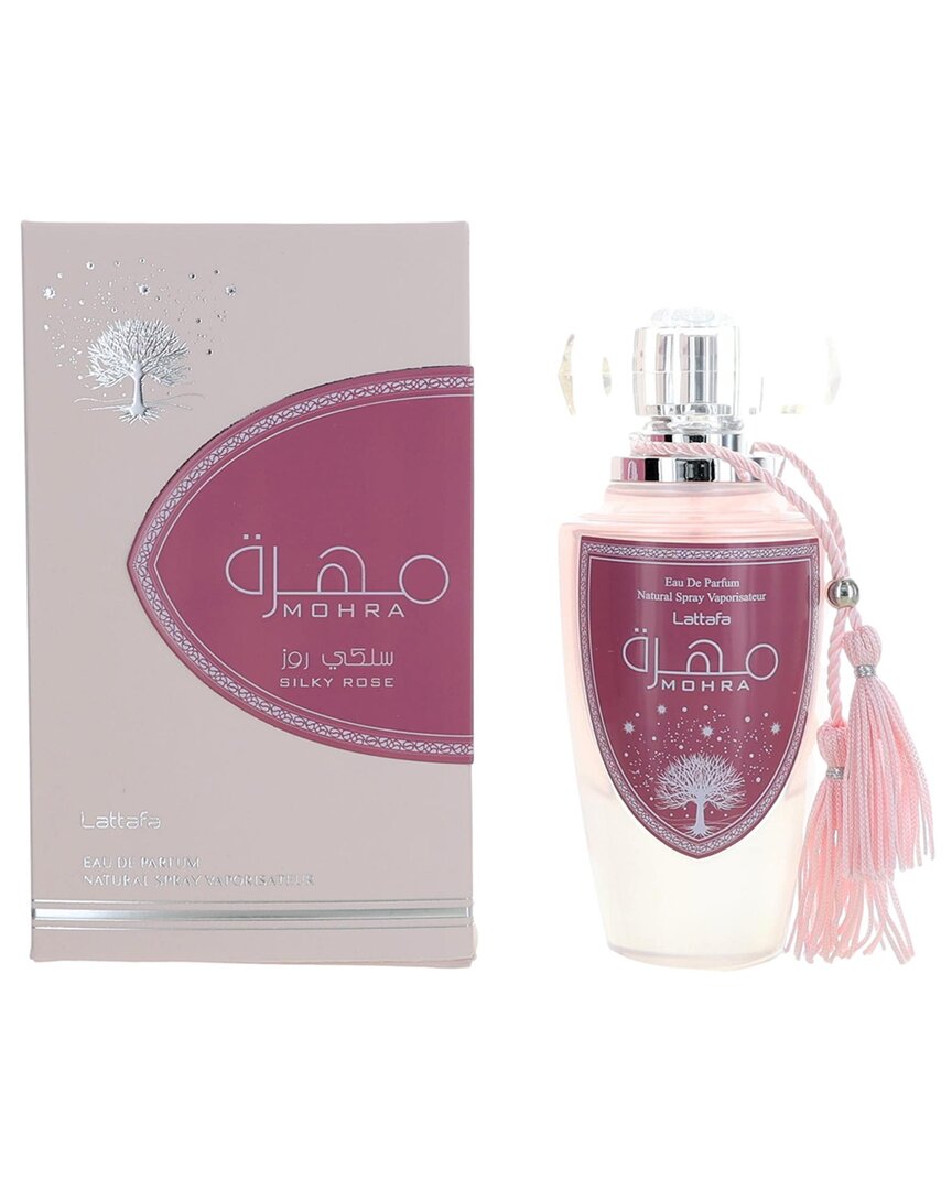 Lattafa Women's 3.4oz Mohra Silky Rose Edp Spray