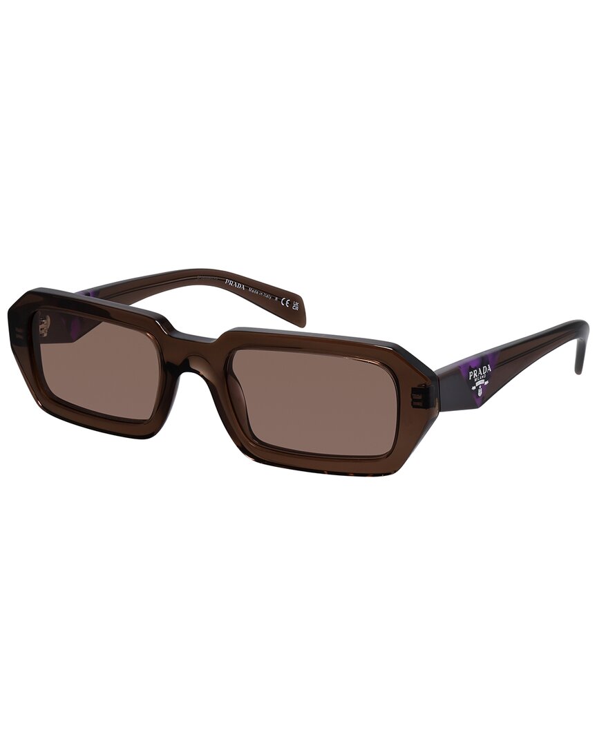 Prada Women's Pra12s 52mm Sunglasses In Brown