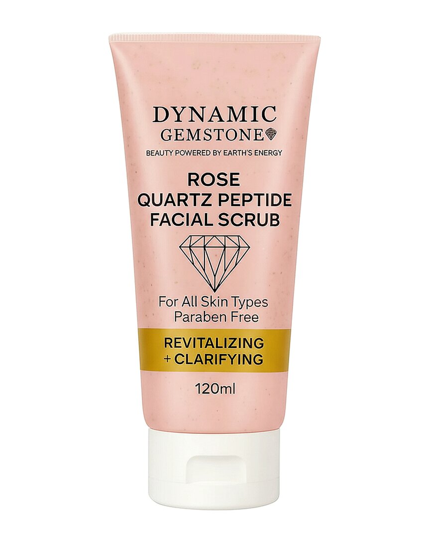 Dynamic Supreme Unisex 4oz Rose Quartz Peptide Facial Scrub In Multi