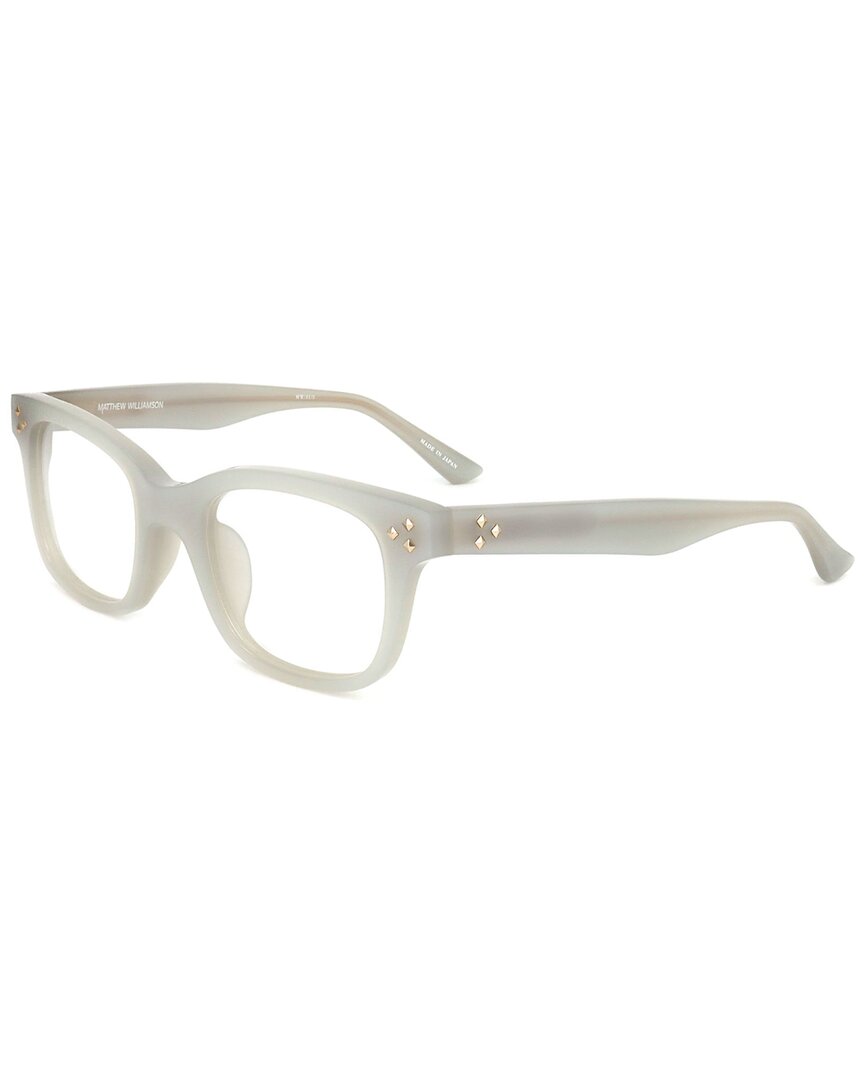 Shop Matthew Williamson X Linda Farrow Matthew Williamson By Linda Farrow Unisex Mw31 50mm Optical Frames