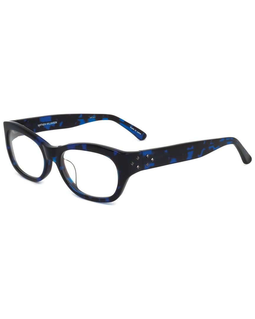 MATTHEW WILLIAMSON X LINDA FARROW MATTHEW WILLIAMSON BY LINDA FARROW UNISEX MW40 51MM OPTICAL FRAMES