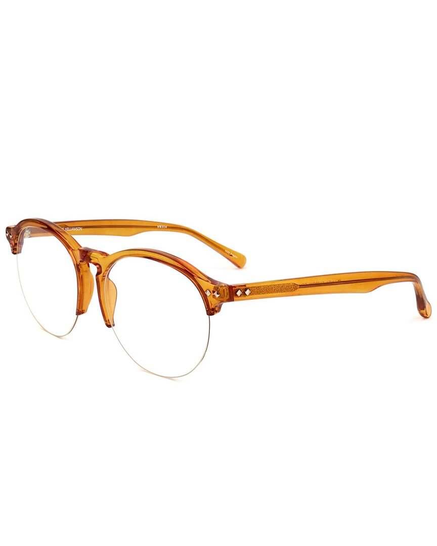 MATTHEW WILLIAMSON X LINDA FARROW MATTHEW WILLIAMSON BY LINDA FARROW UNISEX MW57 54MM OPTICAL FRAMES