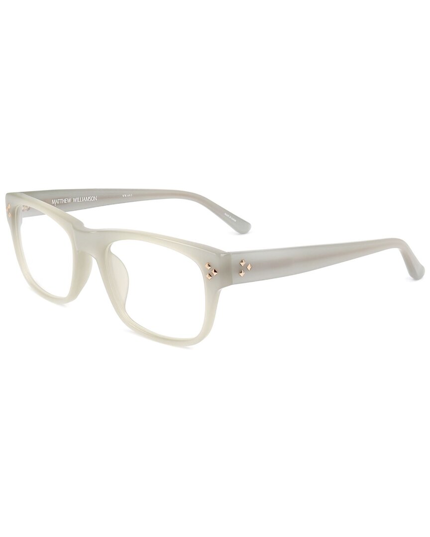 MATTHEW WILLIAMSON X LINDA FARROW MATTHEW WILLIAMSON BY LINDA FARROW UNISEX MW69 51MM OPTICAL FRAMES