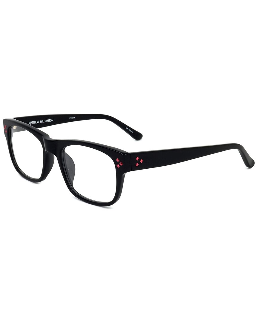 Shop Matthew Williamson X Linda Farrow Matthew Williamson By Linda Farrow Unisex Mw69 51mm Optical Frames