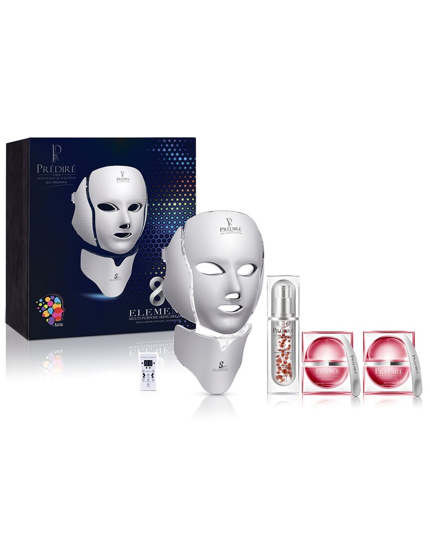 Predire Paris 6.73Oz Red 8-Element Treatment Led Mask Routine Set