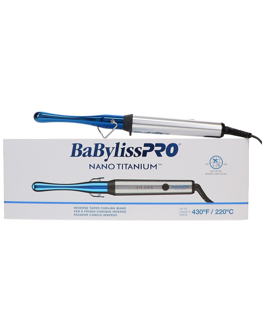Babylisspro Unisex 10oz Nano Titanium Curling Wand Reverse