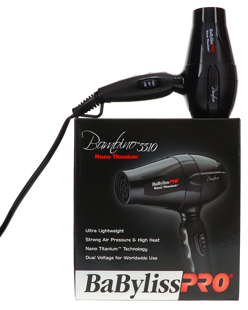 Babylisspro Unisex 10oz Nano Titanium Dryer Bambino Compact