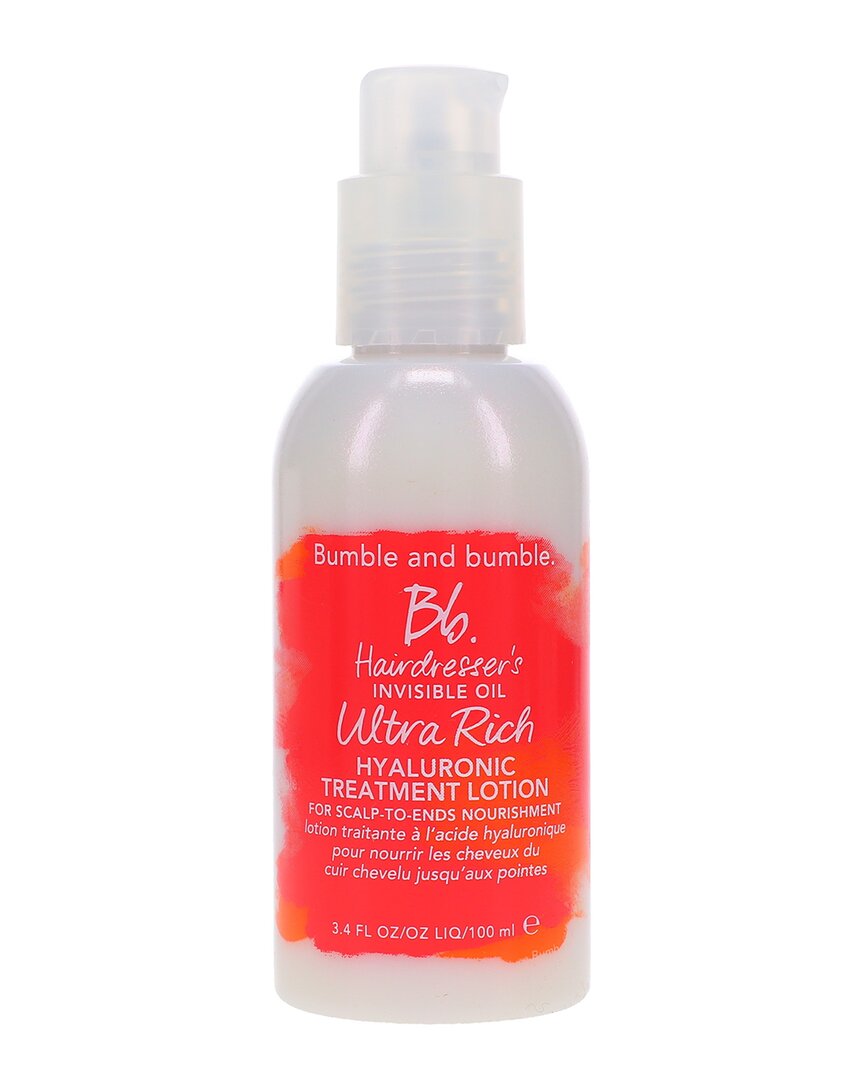 Bumble And Bumble . Unisex 3.4oz Hairdresser's Invisible Oil Ultra Rich Treatment