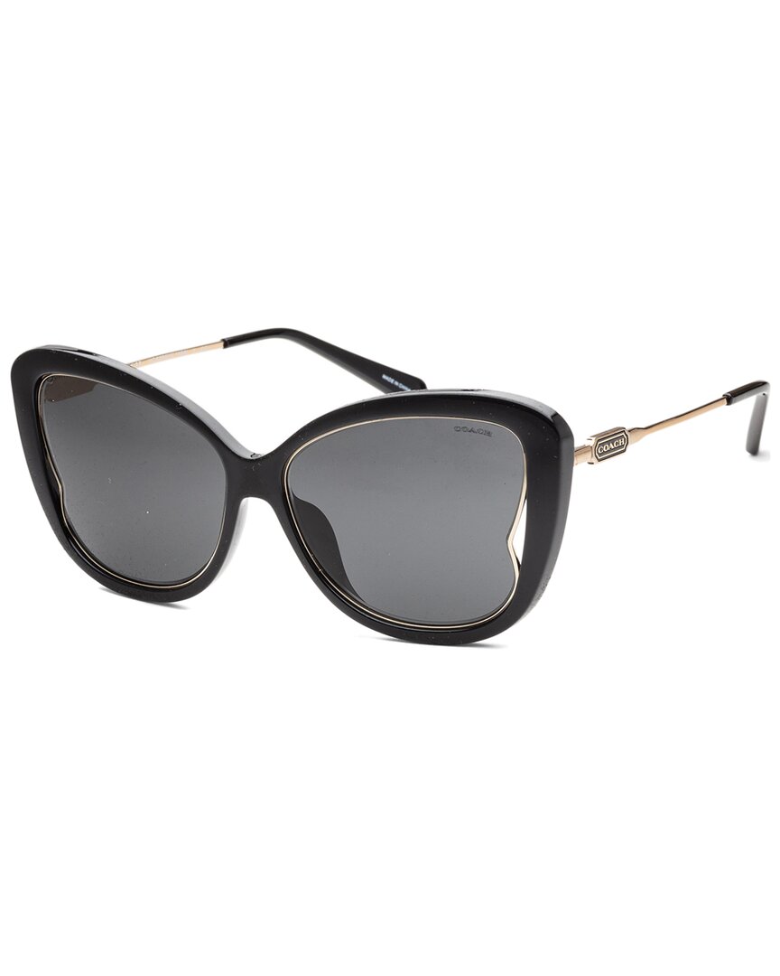Coach Women's Hc8304u 58mm Sunglasses In Black