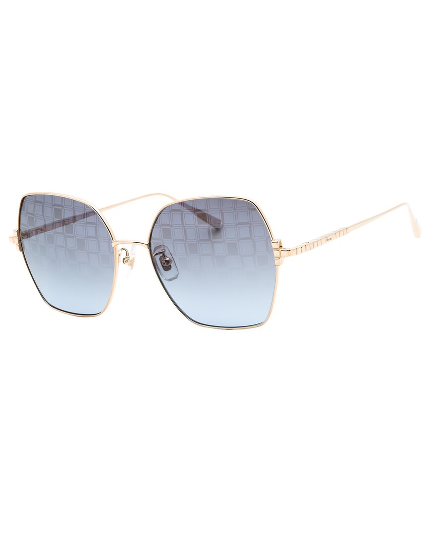 Chopard Women's Schl02m 57mm Sunglasses In Blue