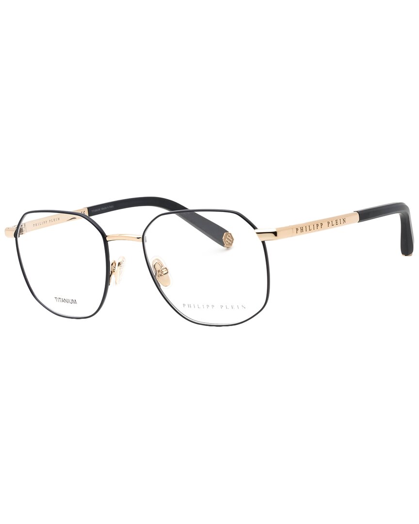 Philipp Plein Men's Vpp020m 53mm Optical Frames