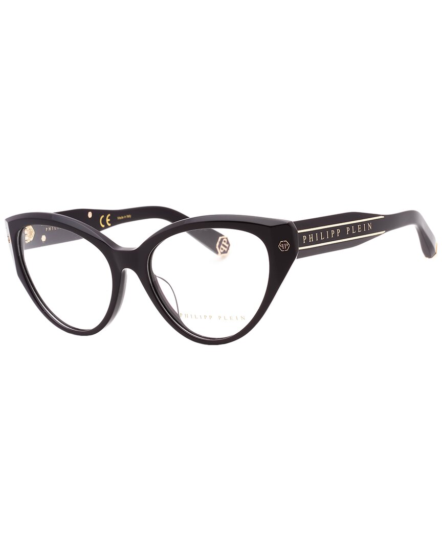 Philipp Plein Women's Vpp052m 54mm Optical Frames In Black