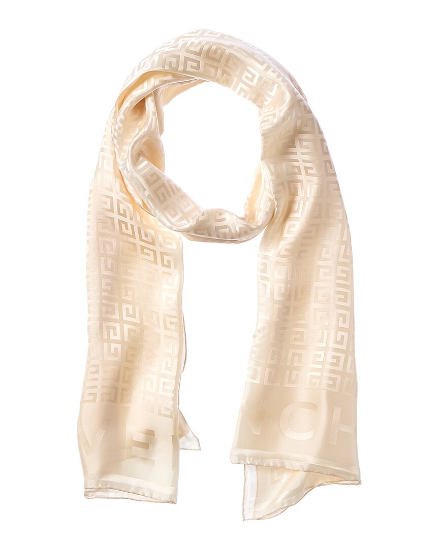 Givenchy Logo Silk Scarf