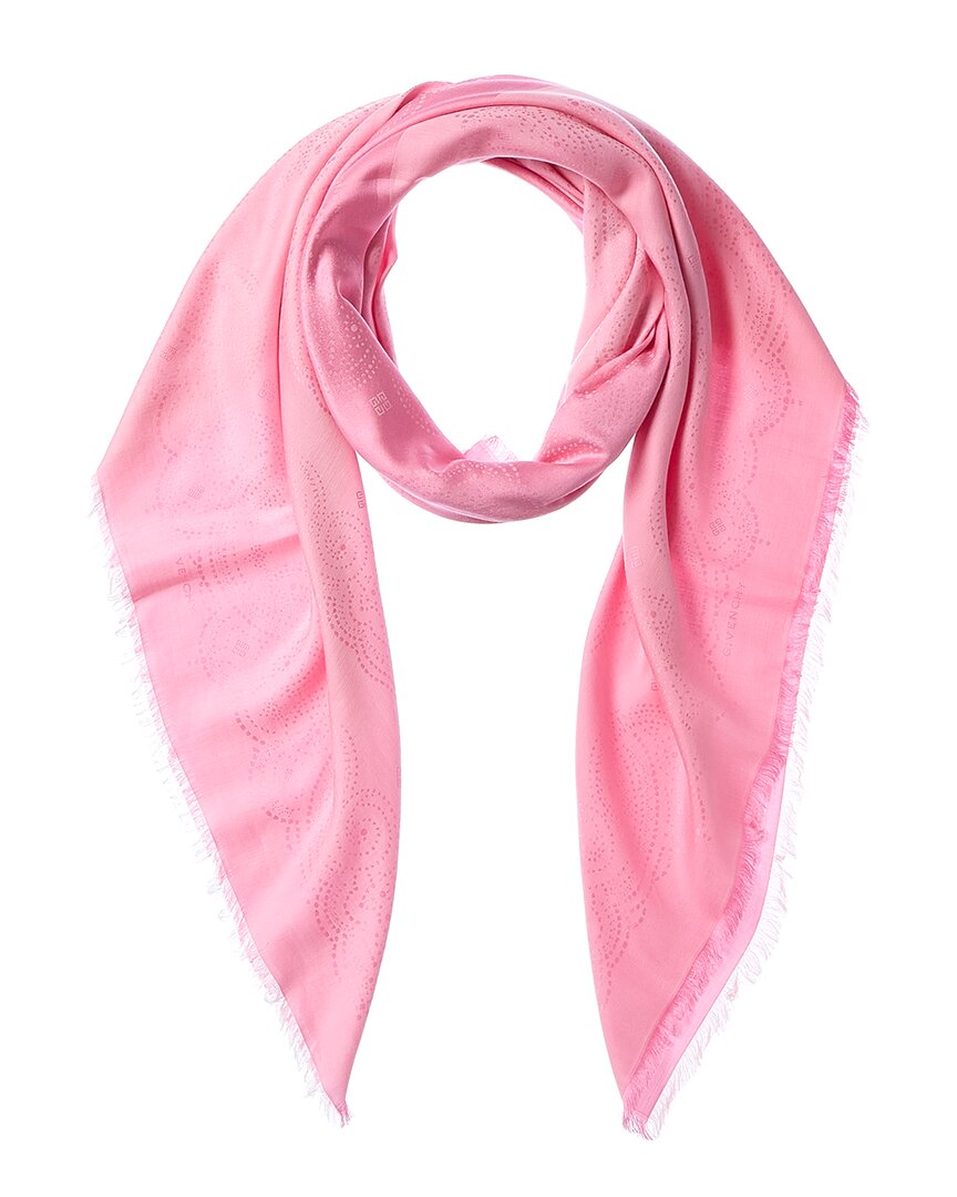Givenchy Logo Silk Scarf