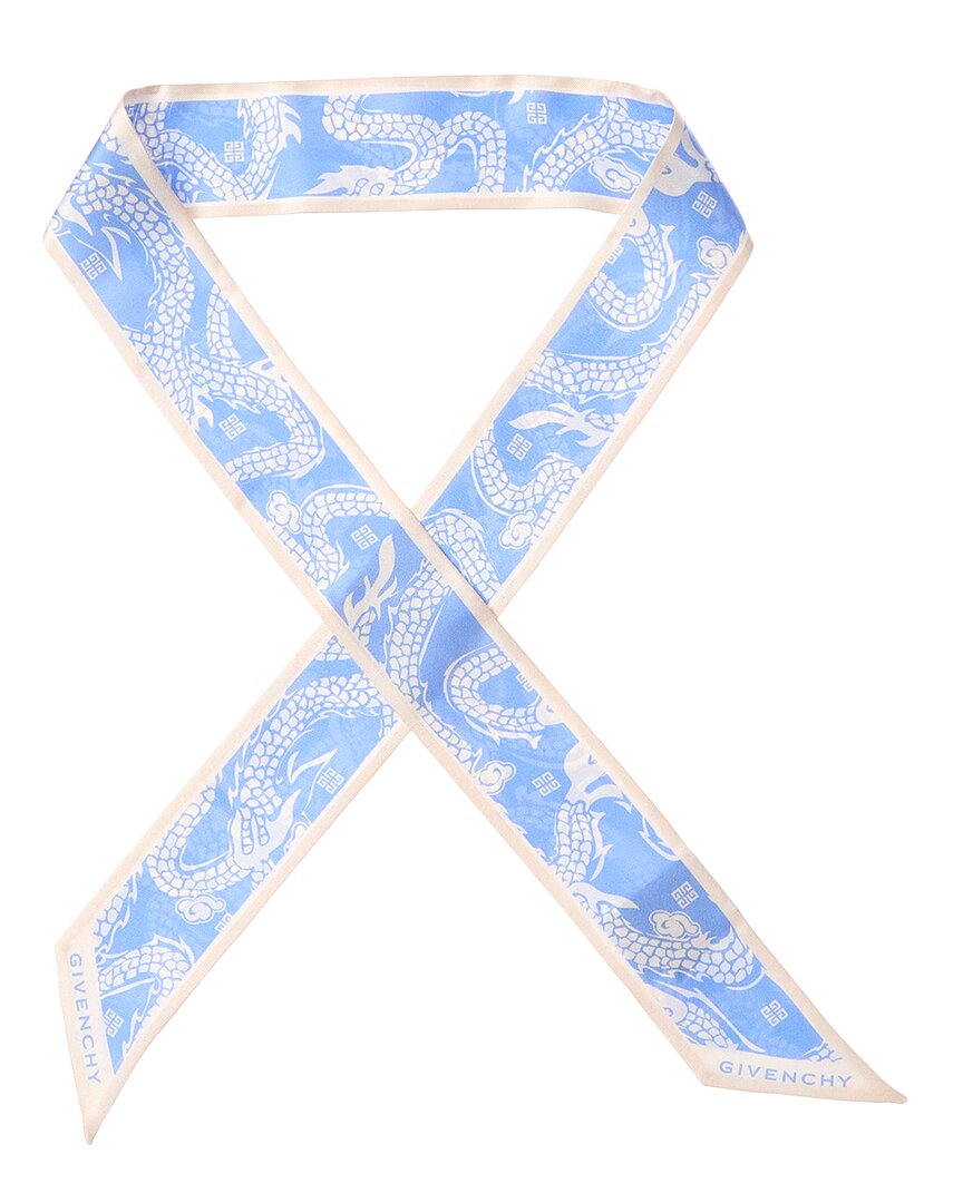 Givenchy Logo Silk Scarf