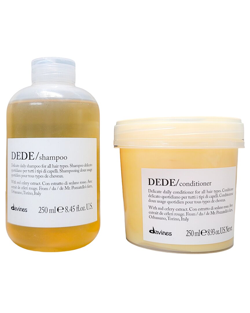 Davines Unisex Dede Shampoo & Conditioner Duo