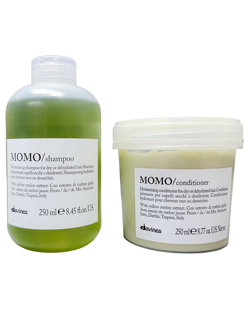 Davines Unisex Momo Moisturizing Shampoo & Conditioner Duo