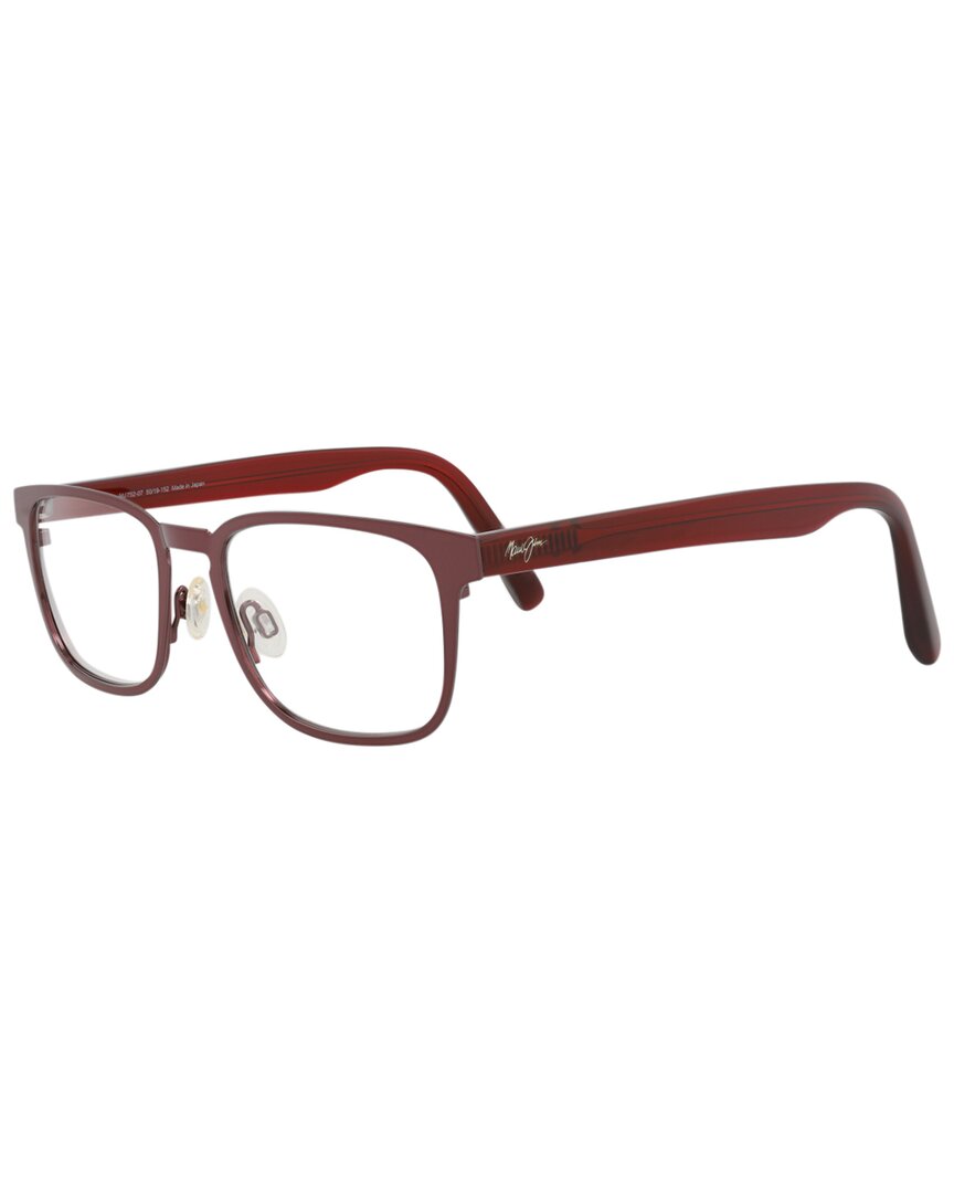 Maui Jim Unisex Mj752 50mm Optical Frames In Brown