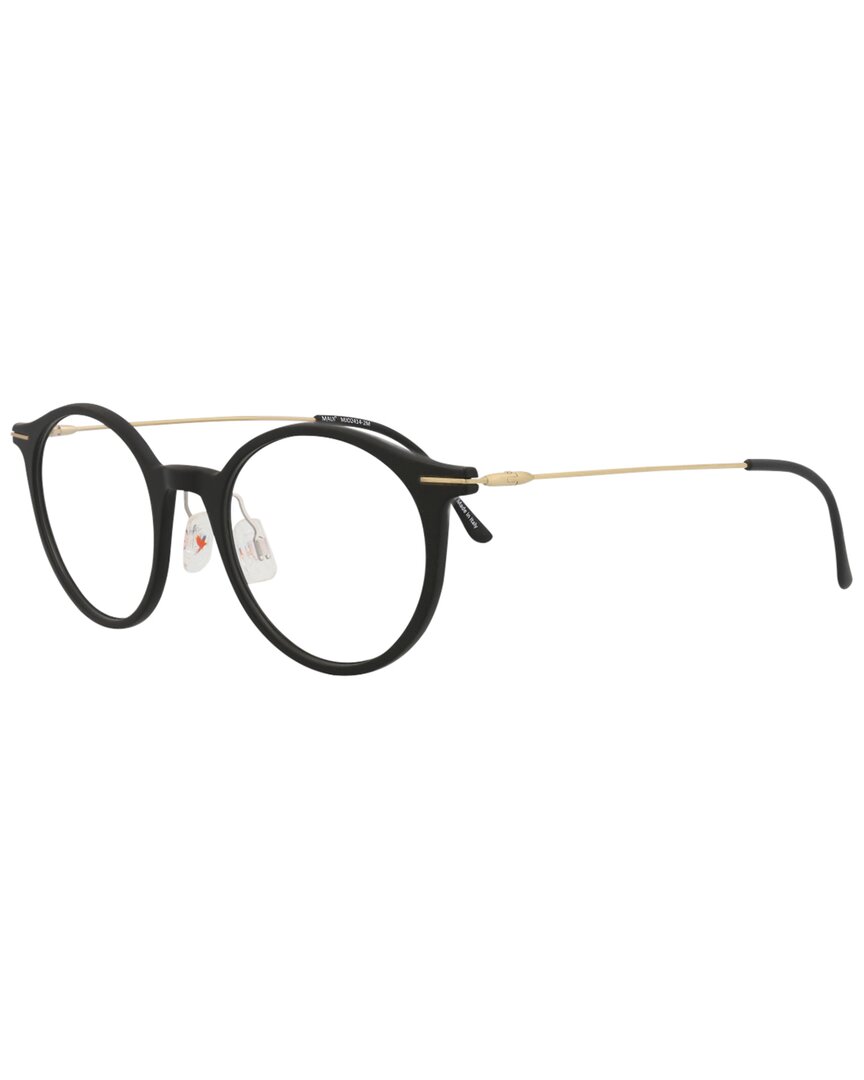 Maui Jim Unisex Mjo2414 49mm Optical Frames In Black