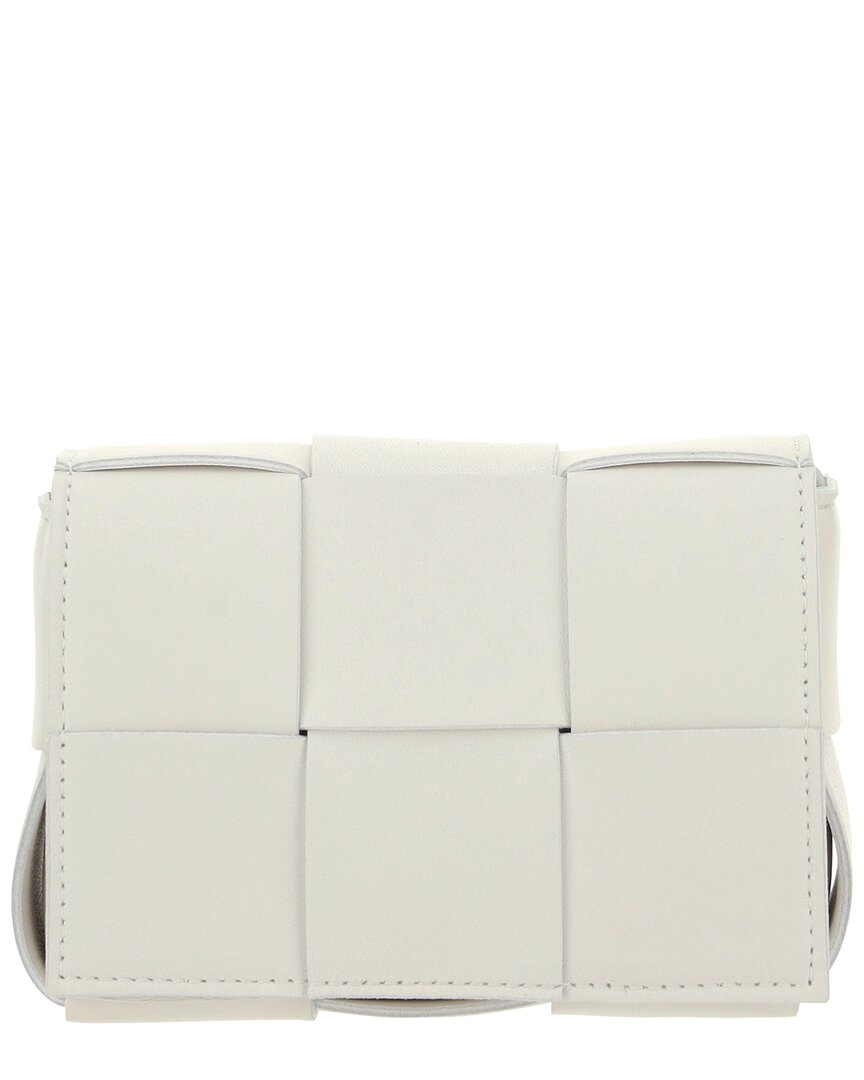 Bottega Veneta Cassette Mini Leather Shoulder Bag