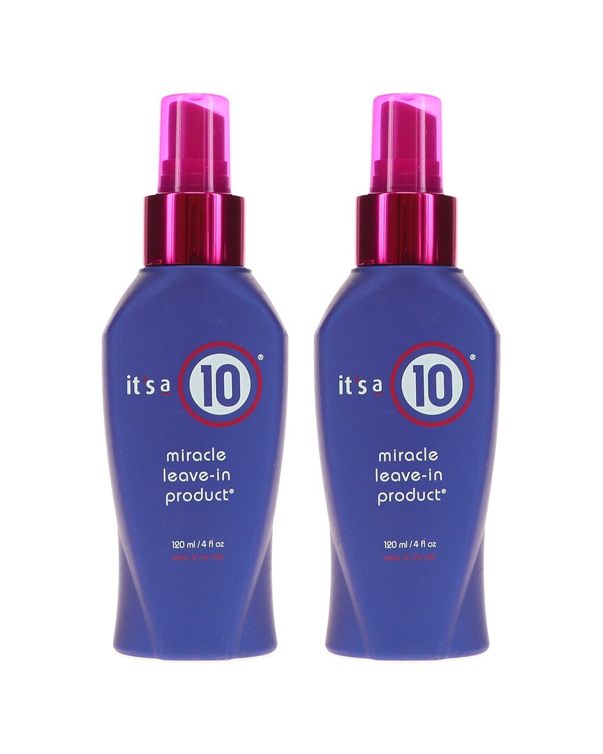 It's A 10 Miracle Leave-in Product 4oz In Blue