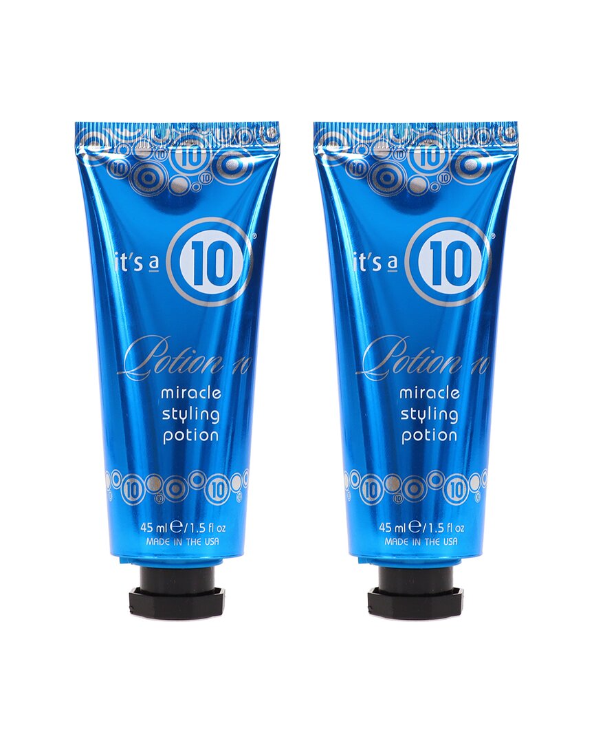 It's A 10 Haircare Potion 10 Miracle Styling Potion 1.5oz 2 Pack