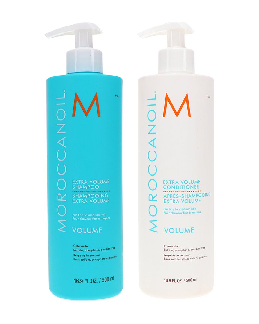 Moroccanoil Extra Volume Shampoo 16.9oz & Extra Volume Conditioner 16.9oz Combo Pack