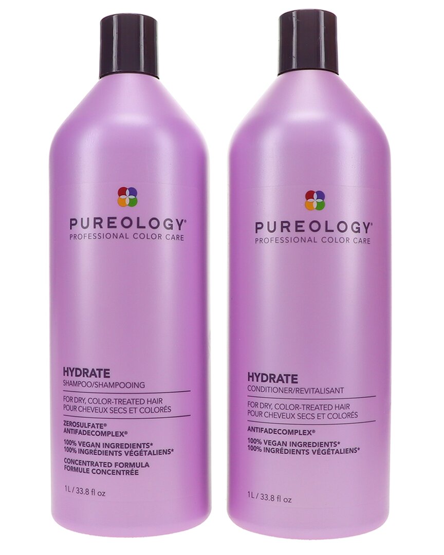 Pureology Hydrate Shampoo 333.8oz & Hydrate Conditioner 33.8oz Combo Pack