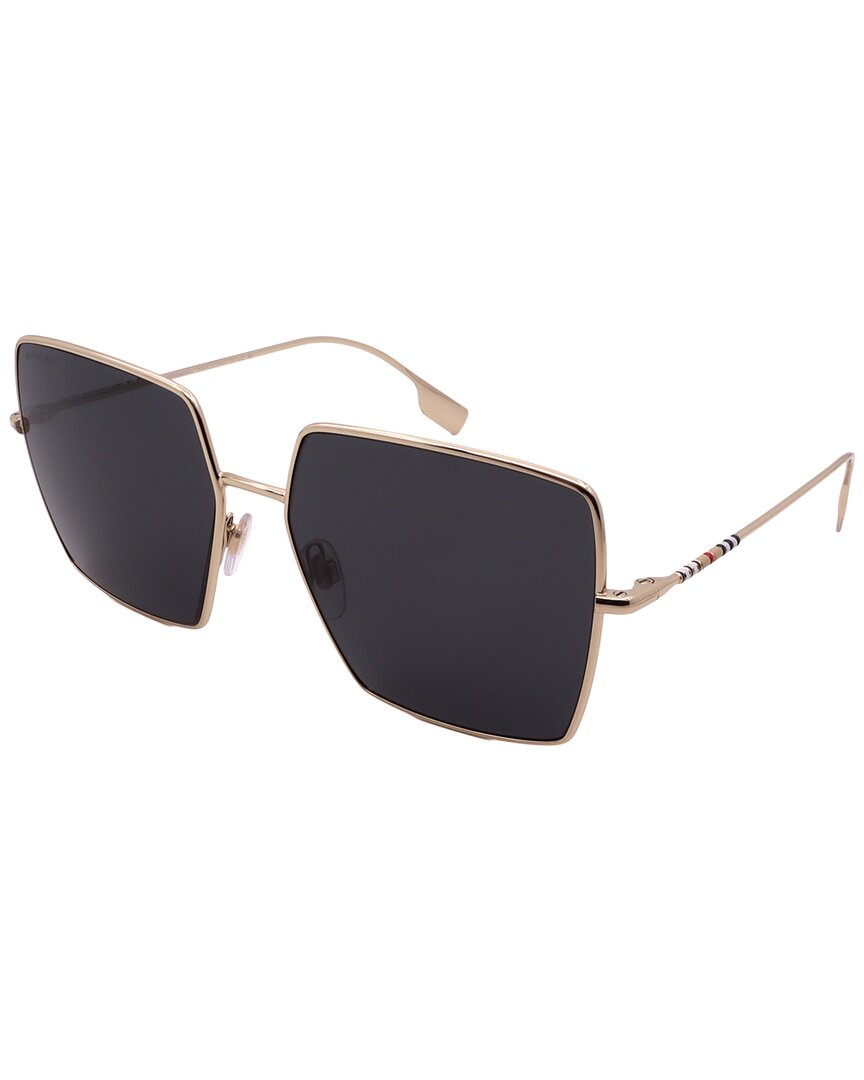 Burberry Women's Be3133 58mm Sunglasses In Gold
