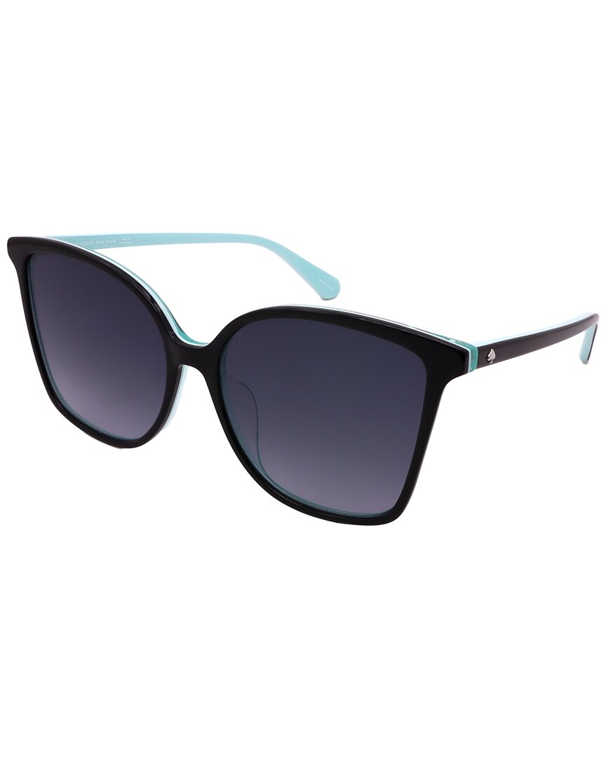 Kate Spade New York Women's Brigittef/s 58mm Sunglasses In Black