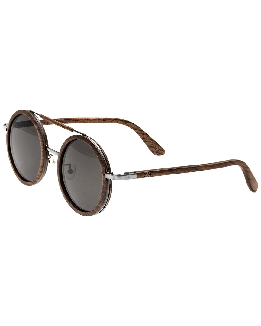 Earth Wood Unisex Bondi 50mm Polarized Sunglasses