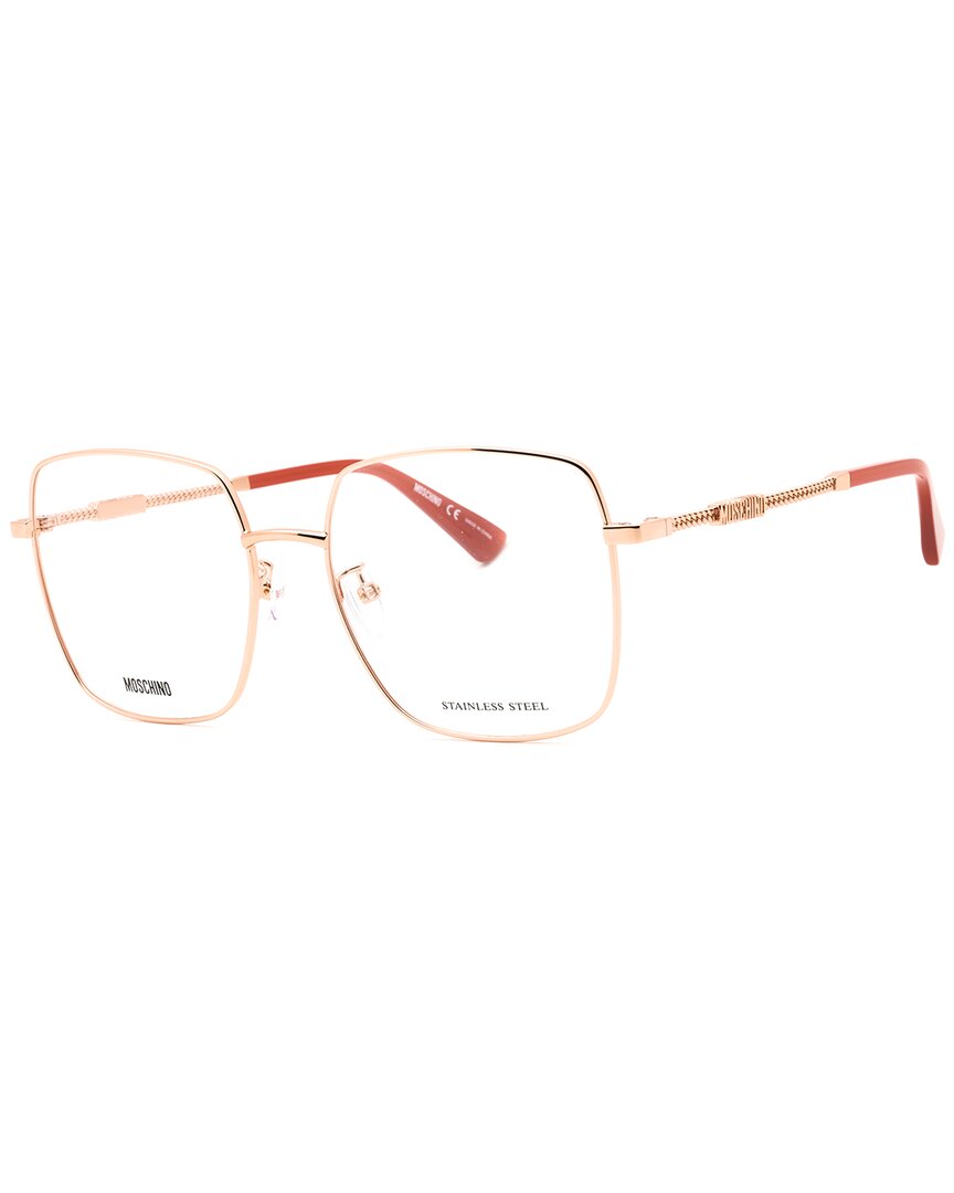 Moschino Women's Mos615/g 56mm Optical Frames In Gold