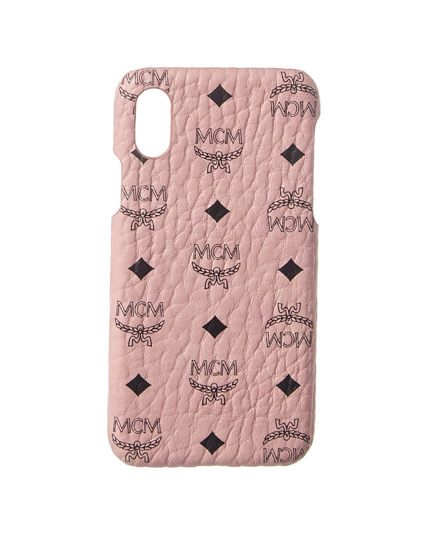 Mcm Visetos Iphone X Case Women's Pink | eBay
