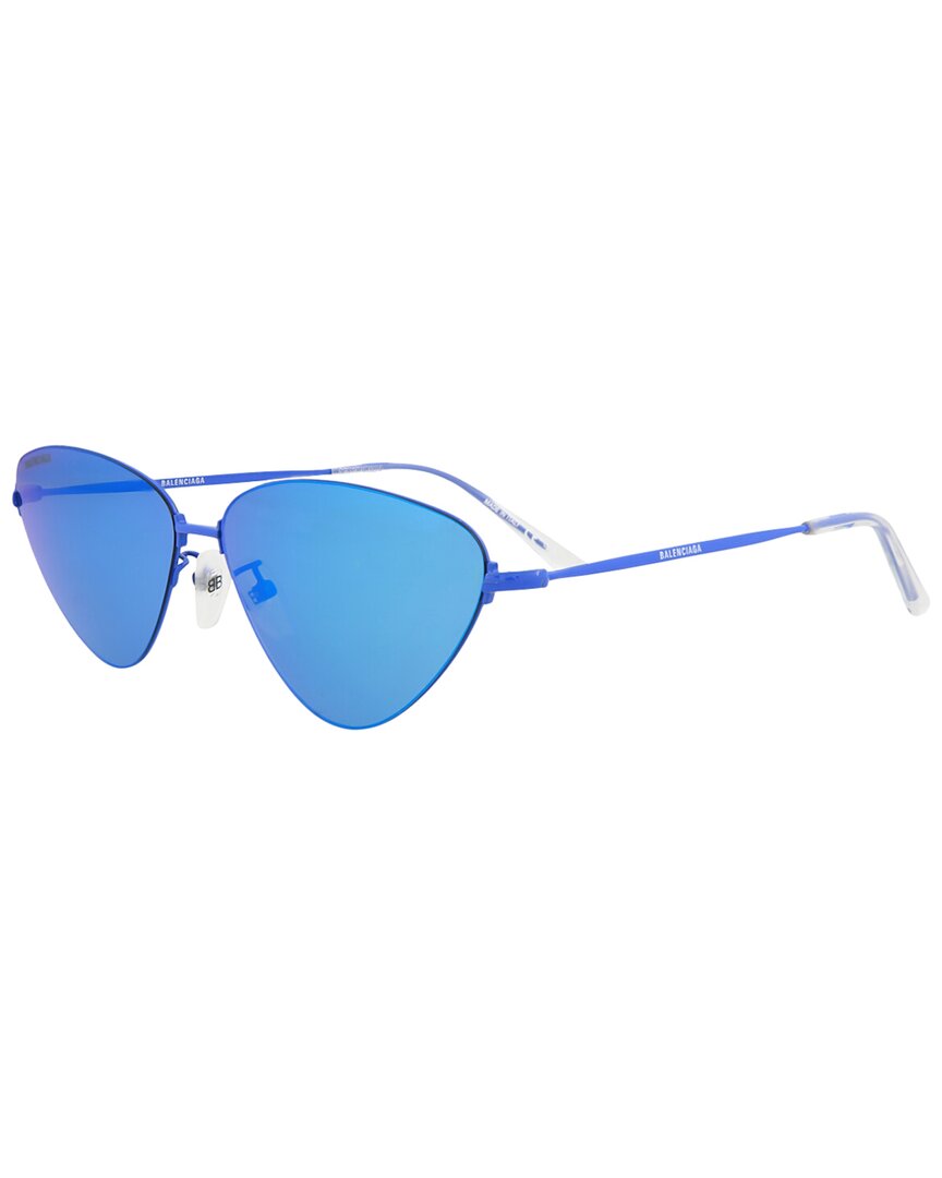 Balenciaga Unisex Bb0015s 61mm Sunglasses In Blue