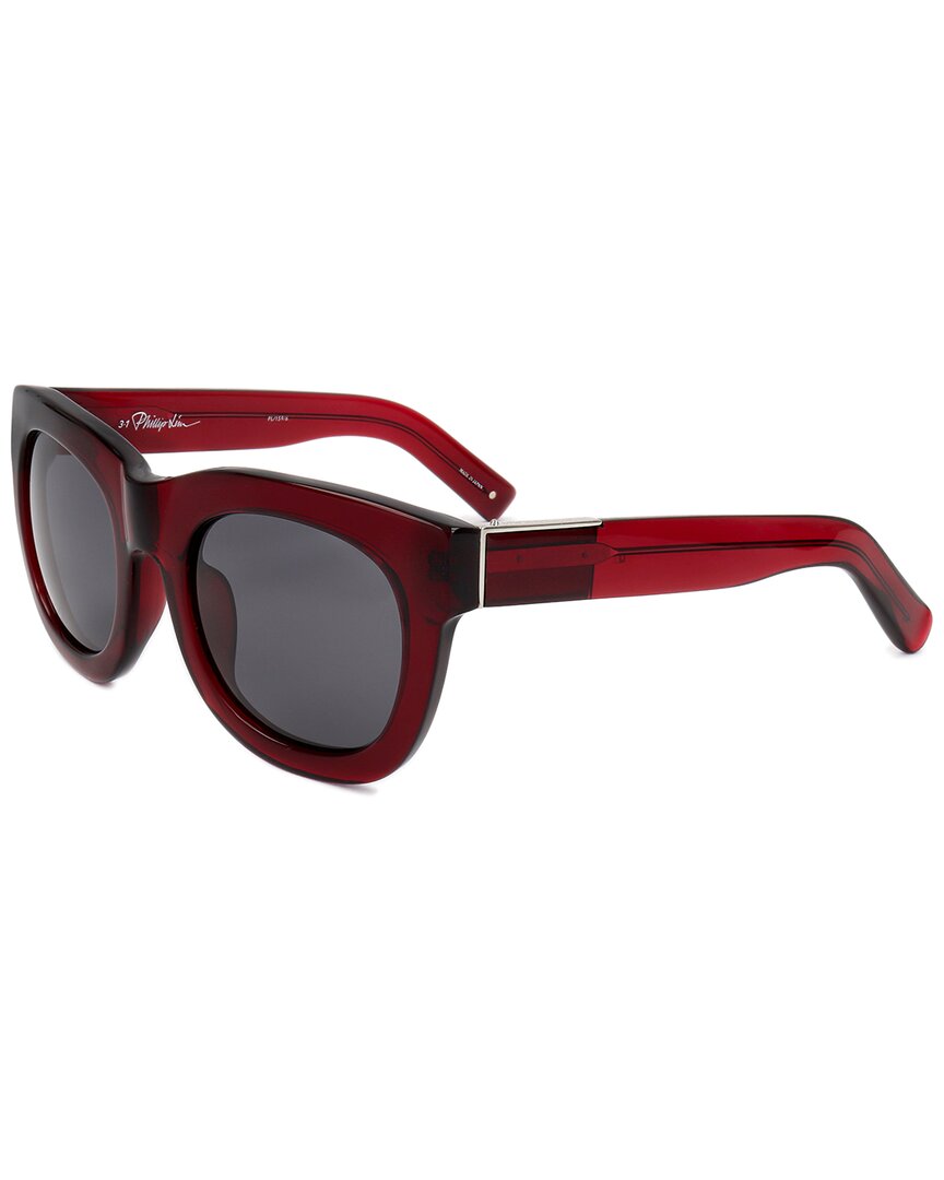 Shop Linda Farrow 3.1 Phillip Lim X  Unisex Pl159 51mm Sunglasses In Red