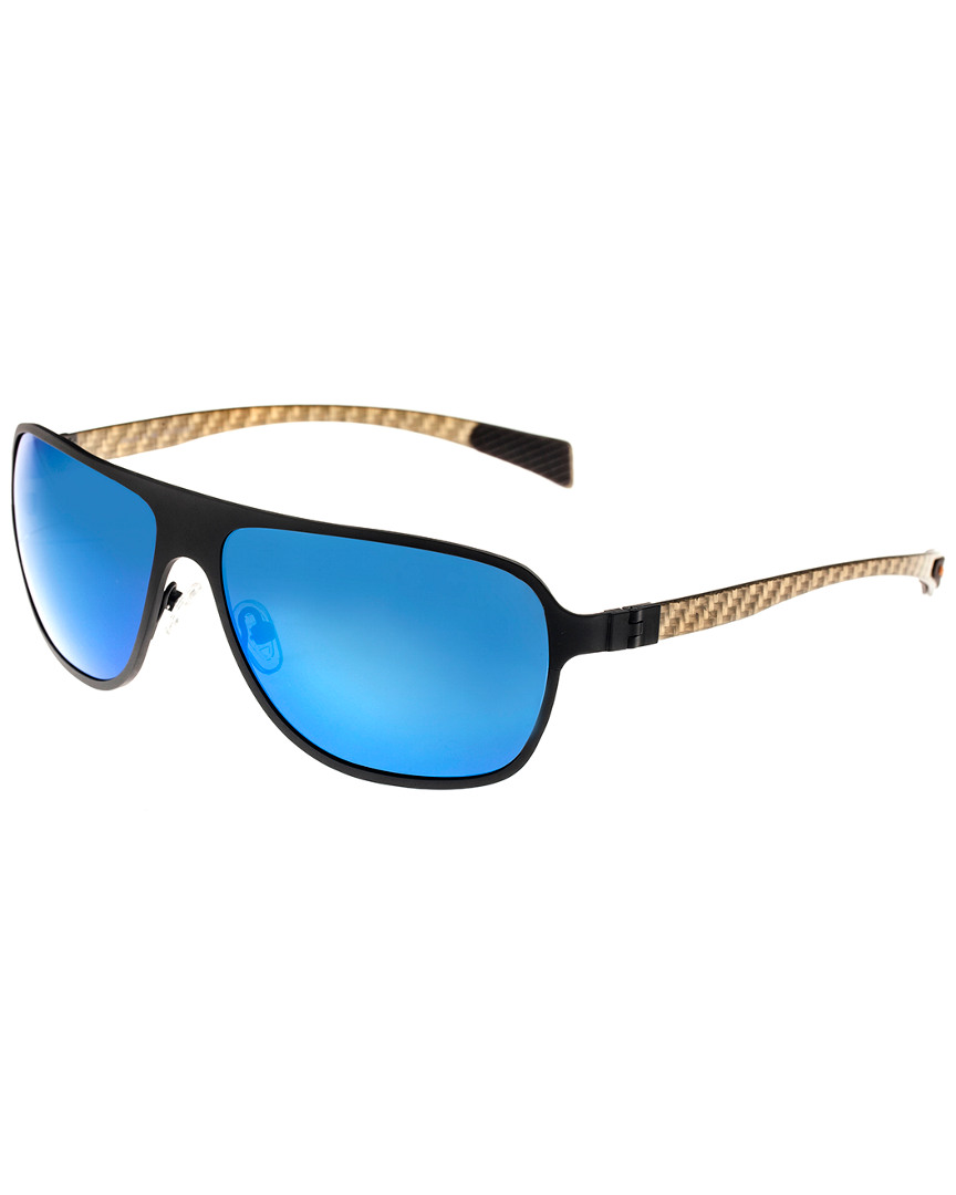 Breed Atmosphere Titanium Sunglasses In Black / Blue / Spring