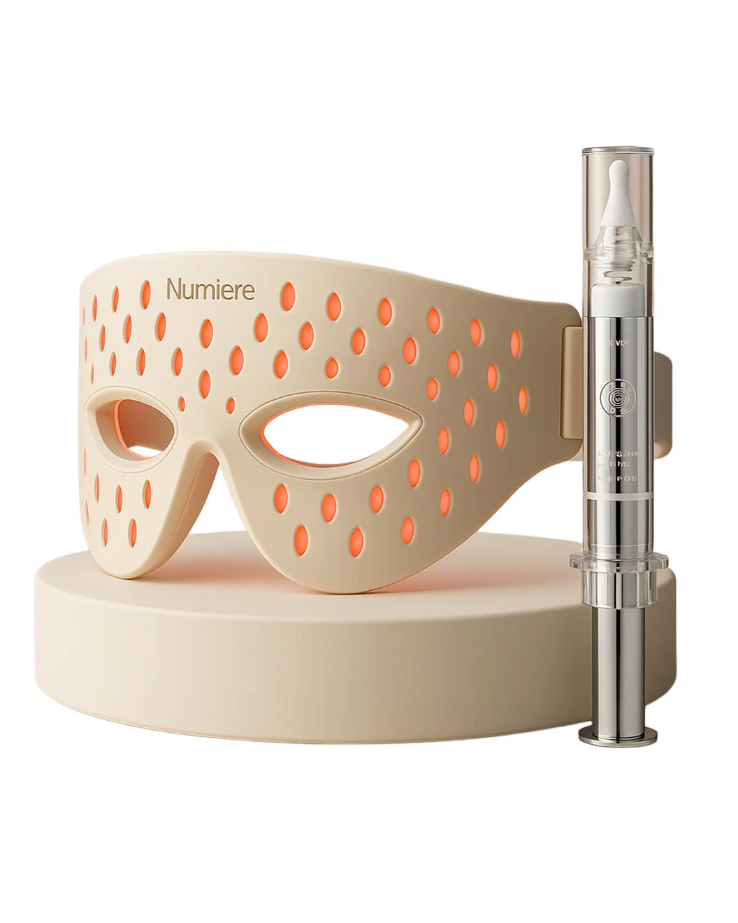 Feather LED Eye Mask with Lifting Serum