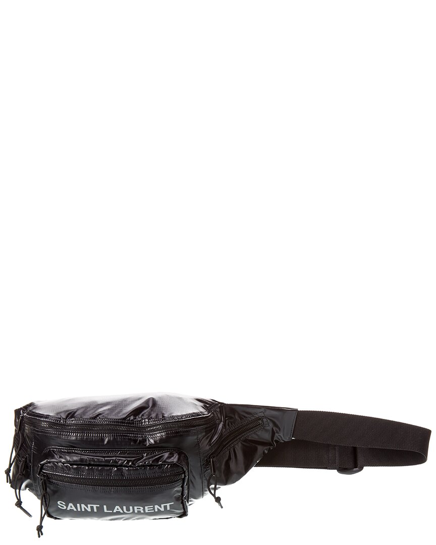 Saint Laurent Nuxx Belt Bag In Black