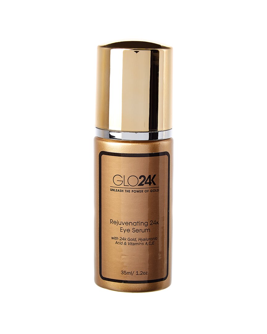 Glo24k 1.2oz 24k Rejuvenating Eye Serum In Transparent