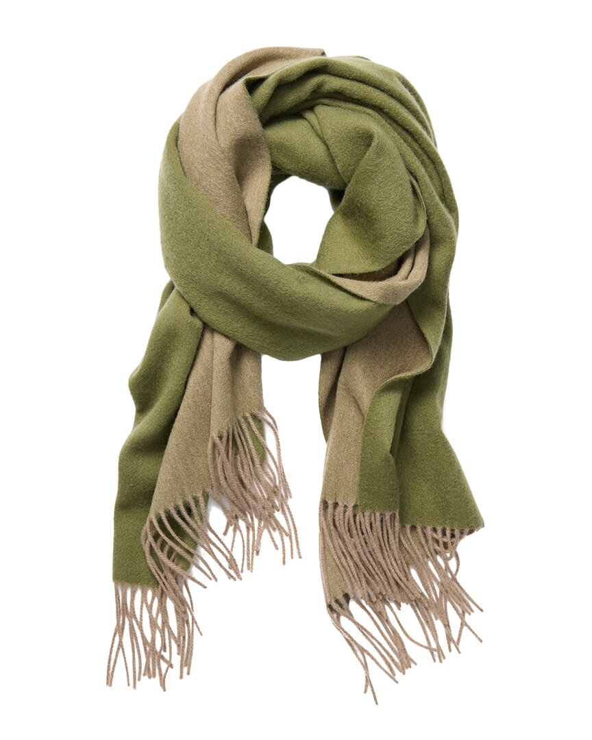 J.mclaughlin Jaipur Cashmere Scarf In Green