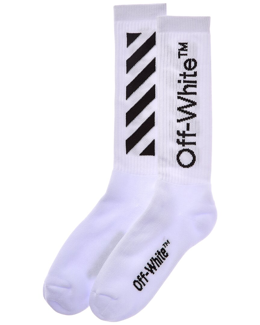 Off-white ™ Diag Helvetica Long Socks