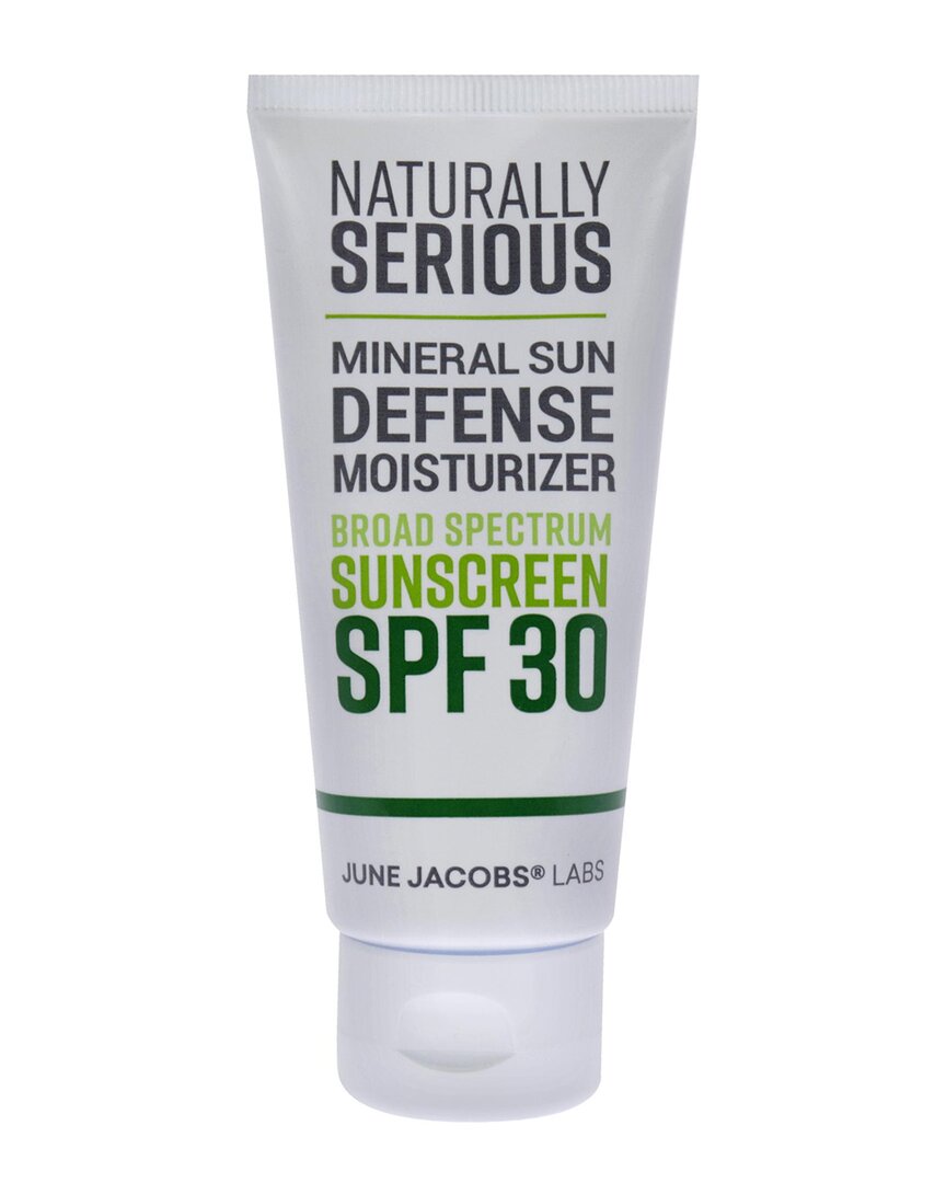 Naturally Serious Unisex 1.7oz Mineral Sun Defense Moisturize Sunscreen Spf 30 In White