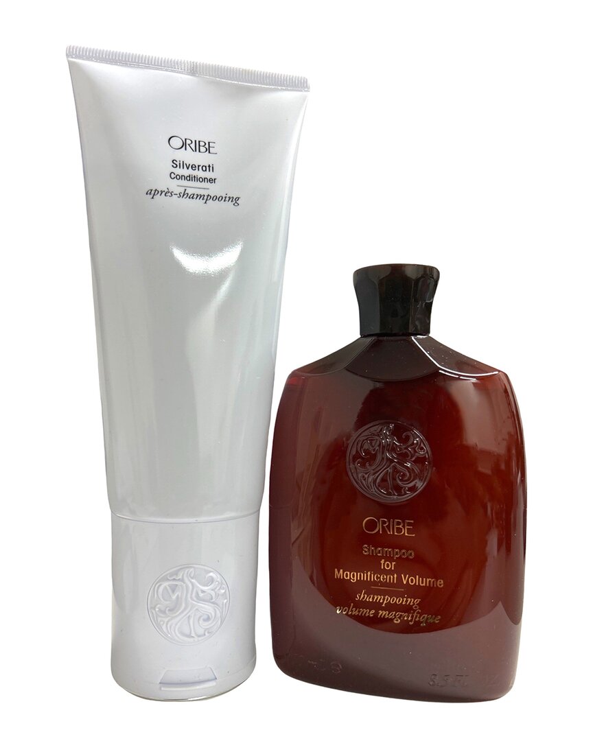 Oribe Silverati Conditioner & Shampoo Duo In White