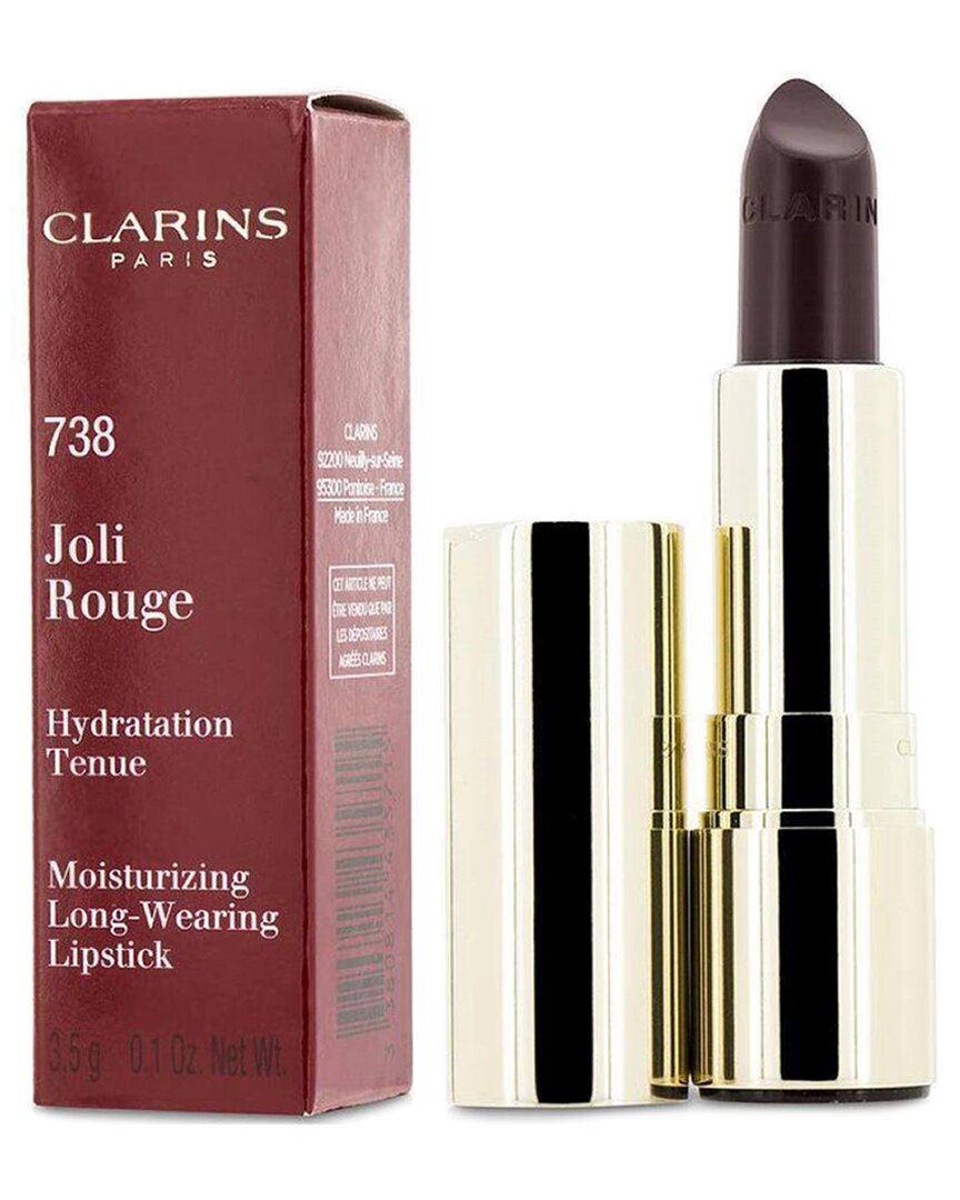 Clarins 0.1oz 738s Royal Plum Lipstick