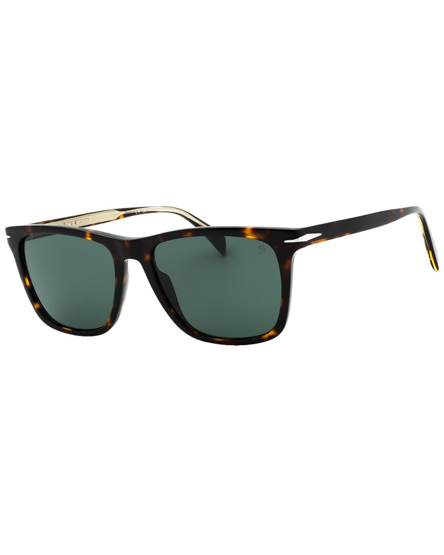 David Beckham Men's Db 1092/s 55mm Sunglasses In Green